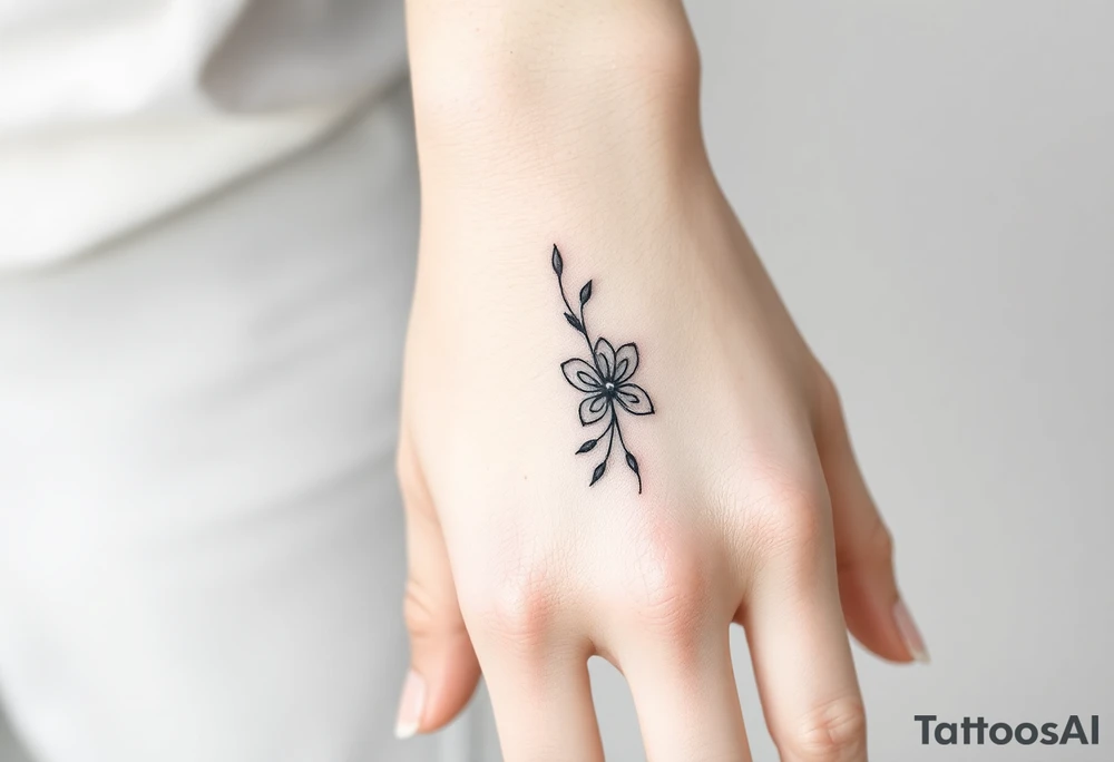 Dinna fash ecriture tattoo idea