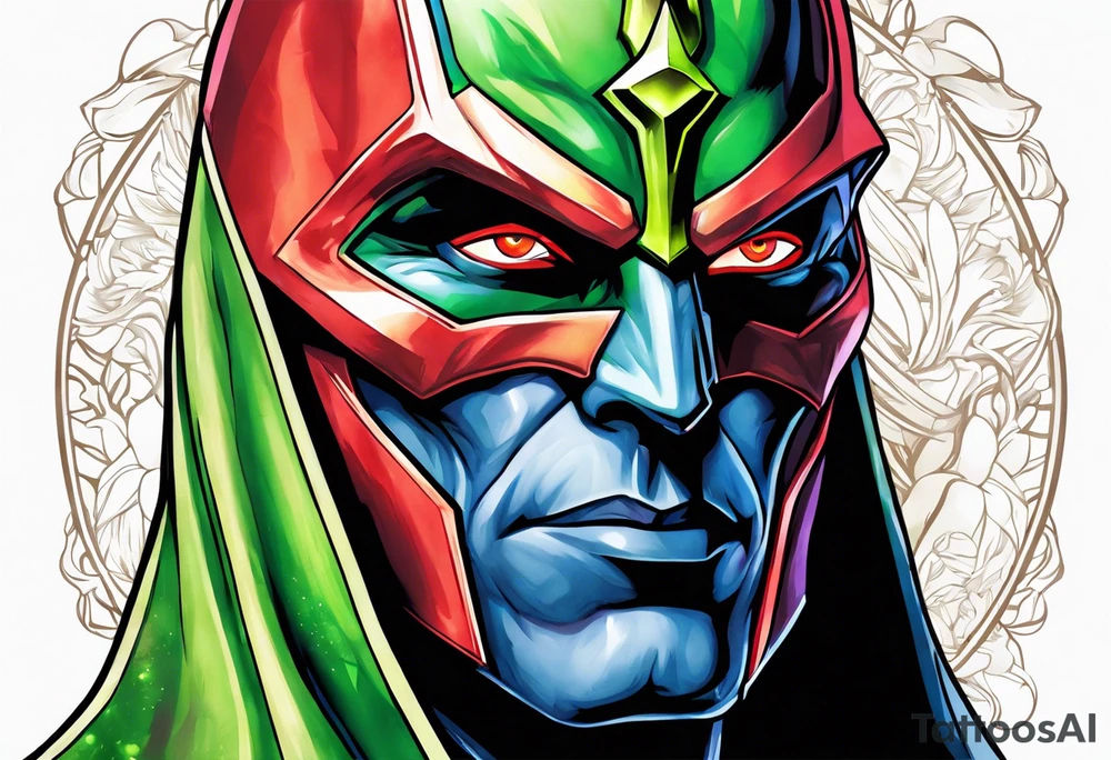 Martian Manhunter tattoo idea