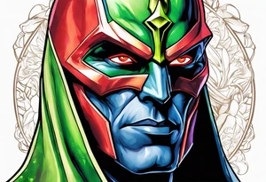 Martian Manhunter tattoo idea