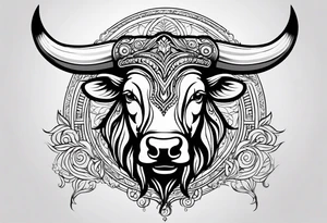 TAURUS BULL tattoo idea