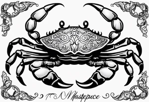Crabs tattoo idea