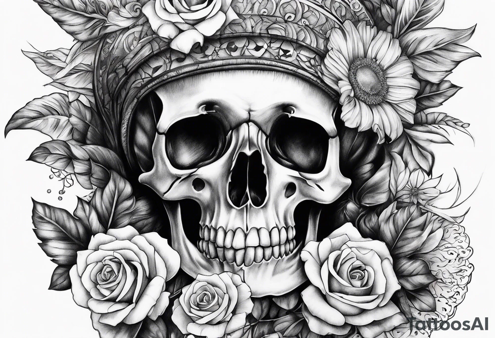 Momento mori tattoo idea