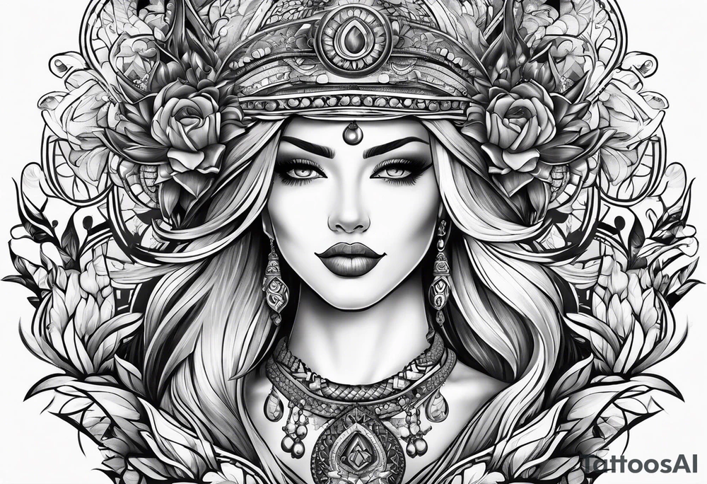 western tattoo idea