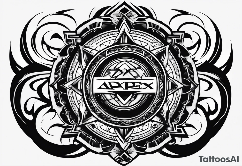 Apex logo tattoo idea