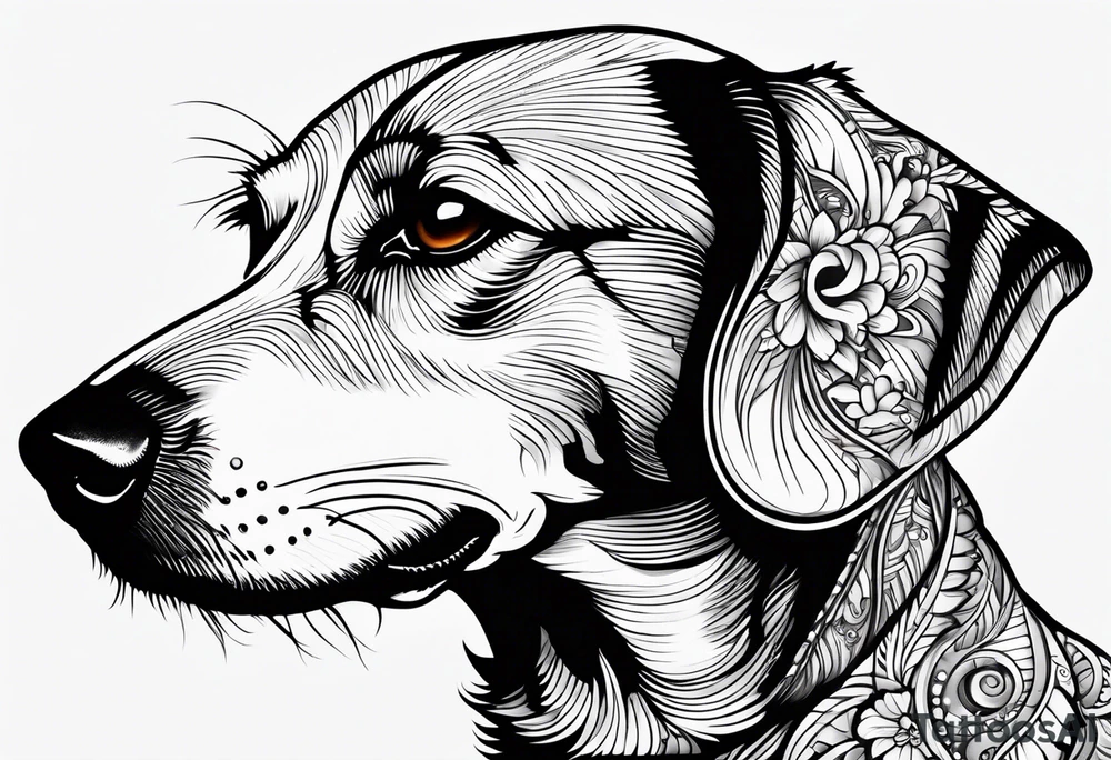 Dashchund tattoo idea