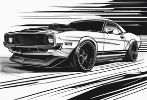 car tattoo idea