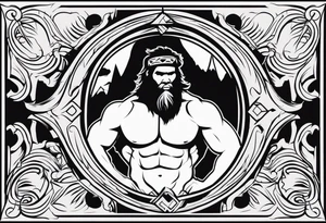 caveman established 2010 tattoo idea