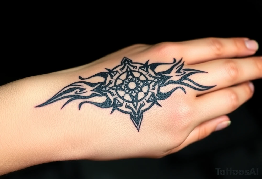 "In God's Hand" tattoo idea