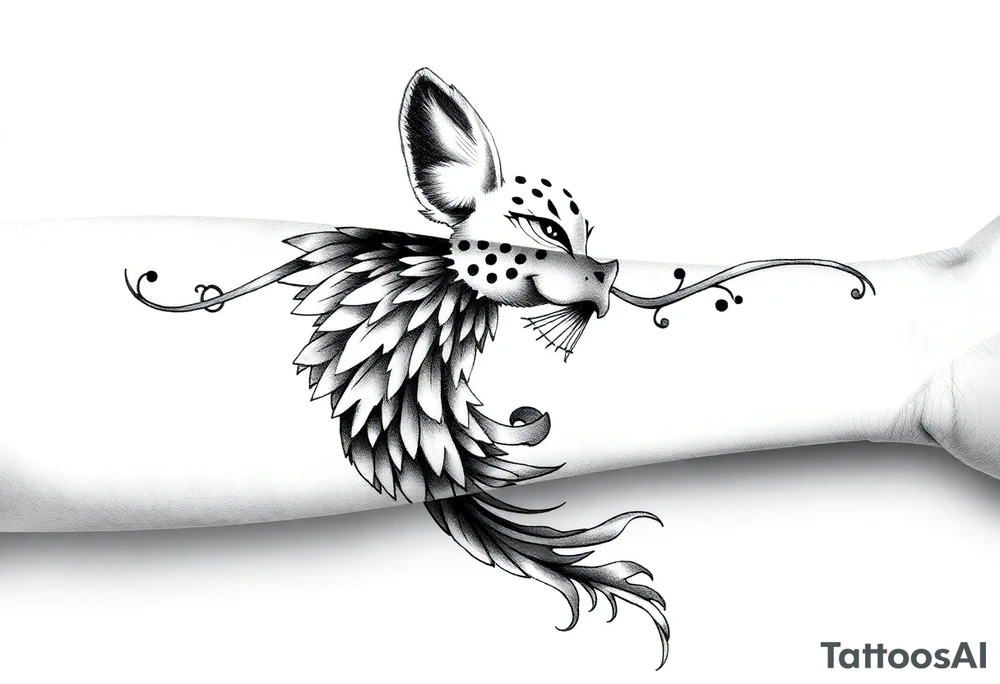 Forearm tattoo tattoo idea