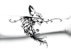 Forearm tattoo tattoo idea