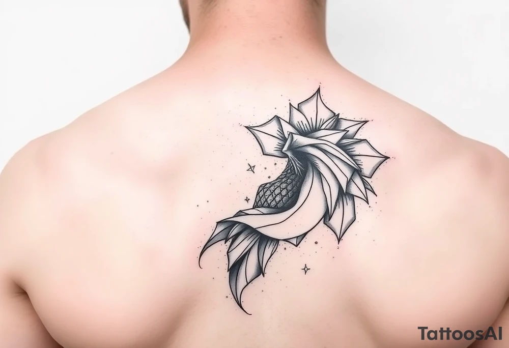 Simple abstract feminine tattoo tattoo idea