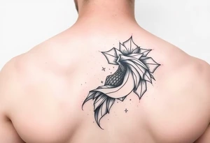 Simple abstract feminine tattoo tattoo idea