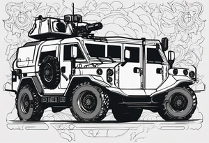 Military police tattoo idea