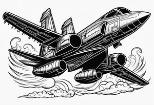 air strike tattoo idea