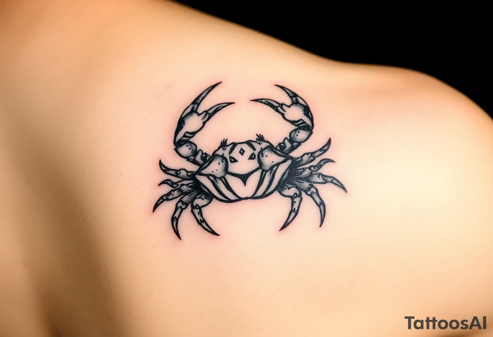My zodiac sign is a crab.
I was born in 1966. tattoo idea