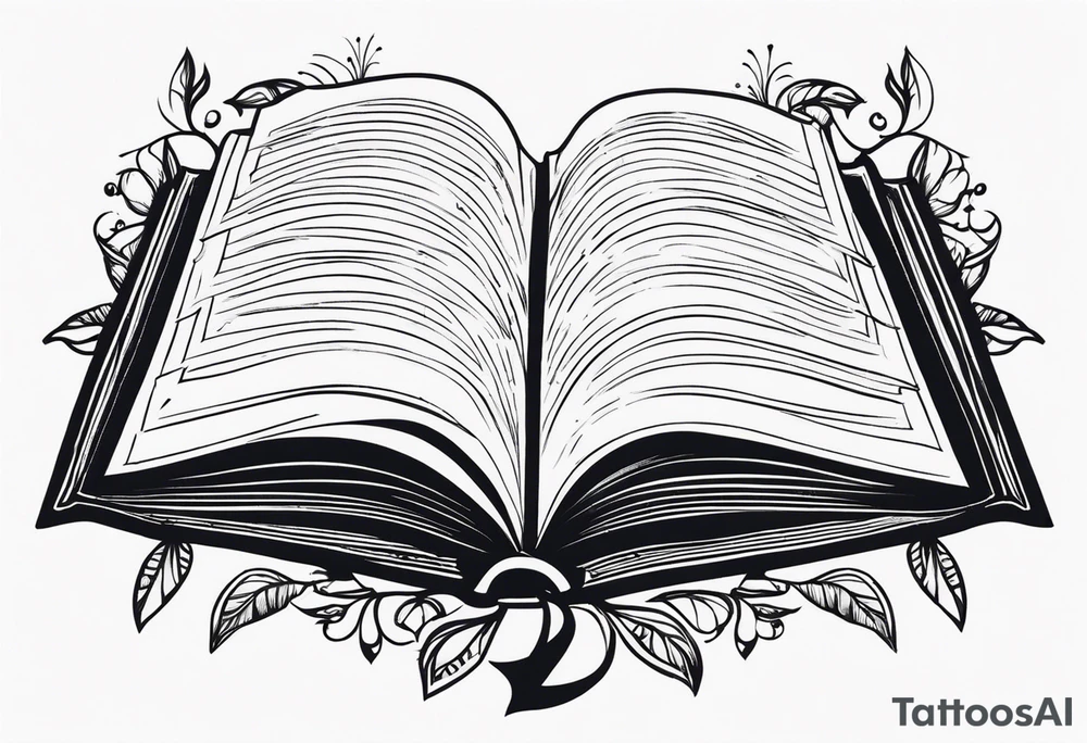 Books or Quill tattoo idea