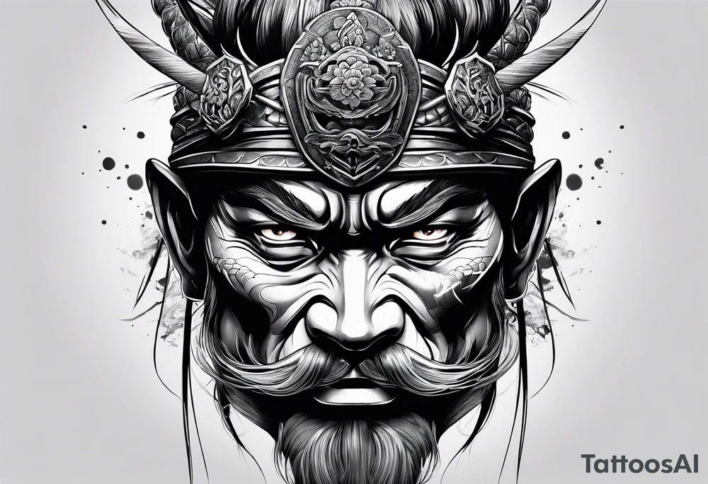 Samurai tattoo idea