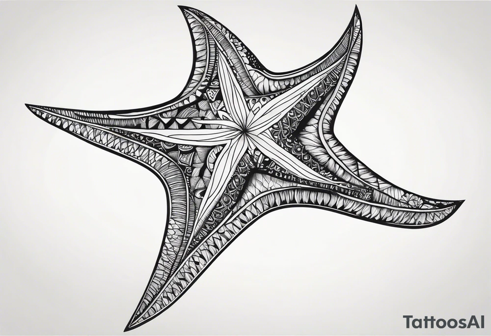 star fish tattoo idea