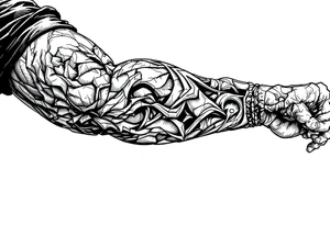 Arm sleeve for men tattoo idea