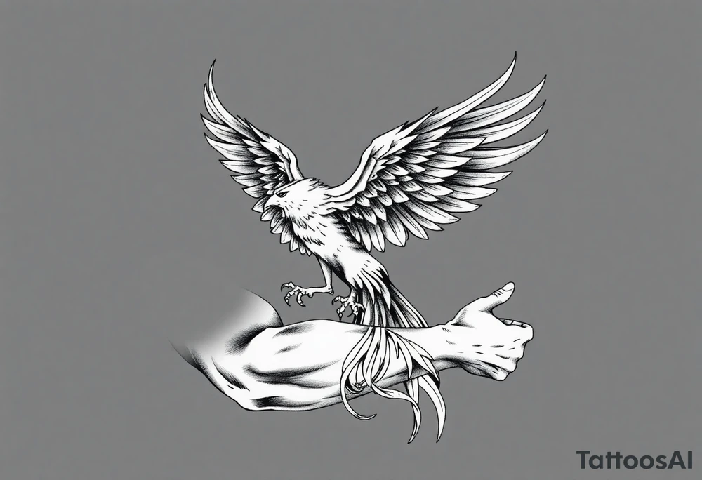 Phoenix tattoo idea