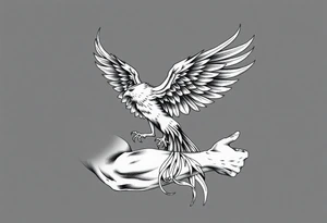 Phoenix tattoo idea