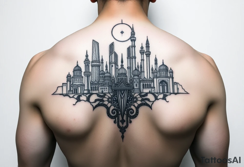 The city of lost qaddath tattoo idea