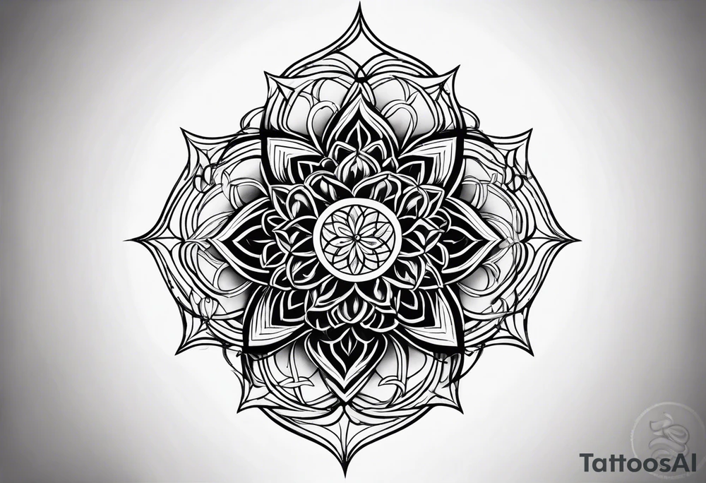 flower of life tattoo idea