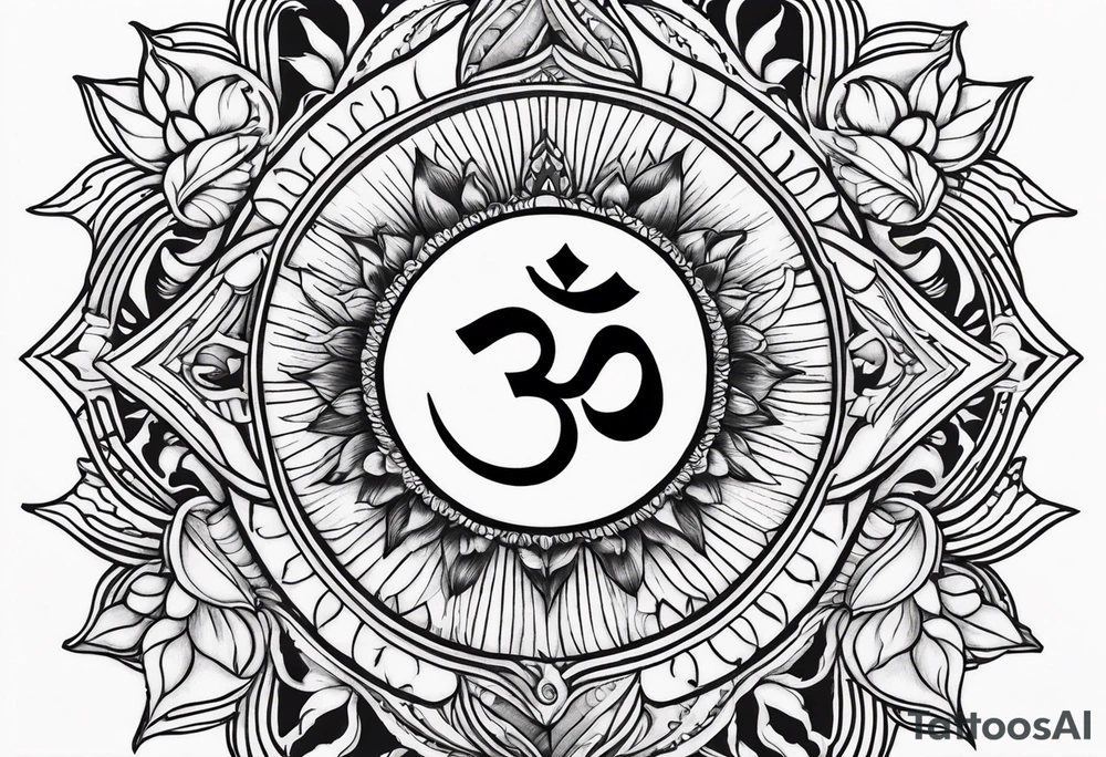 om symbol, sparrow, sunrays, staircase, cosmos, iris, daisy tattoo idea om symbol, sparrow, sunrays, staircase, cosmos, iris, daisy tattoo idea