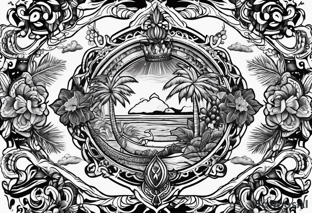 British Virgin Islands tattoo idea