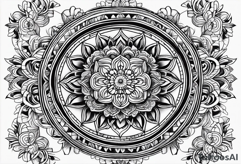 Mandala tattoo idea