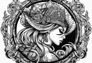 rope access tattoo idea