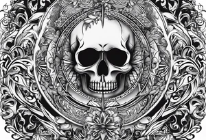 words say Hutting Est.2004 tattoo idea