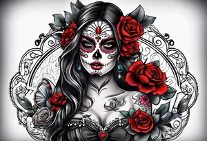 Day of the Dead tattoo idea