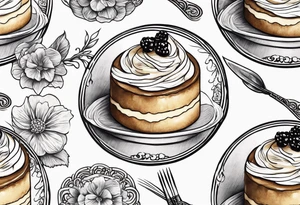 whisk, Cream, Knife, cheesecakes resembles pastry chef tattoo idea