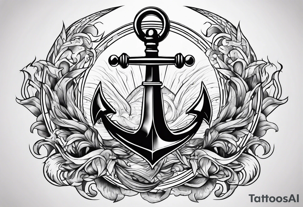 Fire 
Anchor tattoo idea