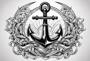 Fire 
Anchor tattoo idea