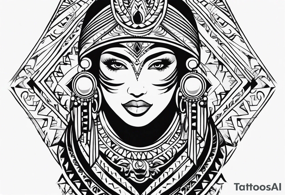 Tribal, panamanian, picture of naked lady tattoo idea
