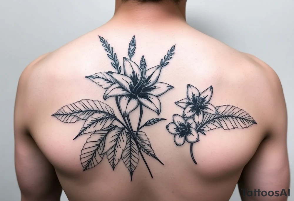 frangapanis bali 
jungle theme tattoo idea