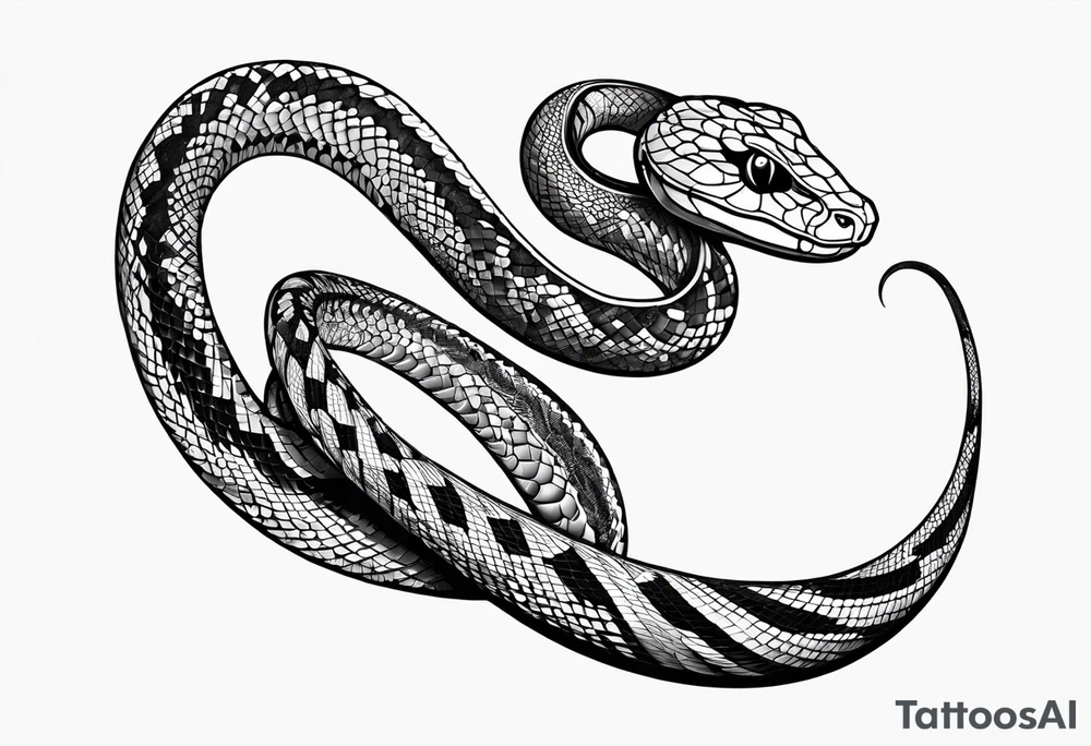 snake tattoo idea