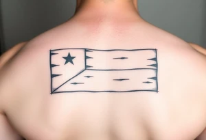 Palau flag tattoo idea