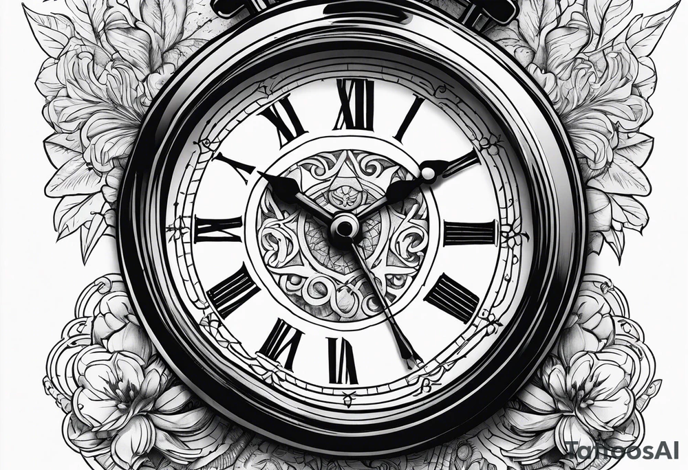 Pocketwatch tattoo idea
