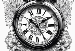 Pocketwatch tattoo idea