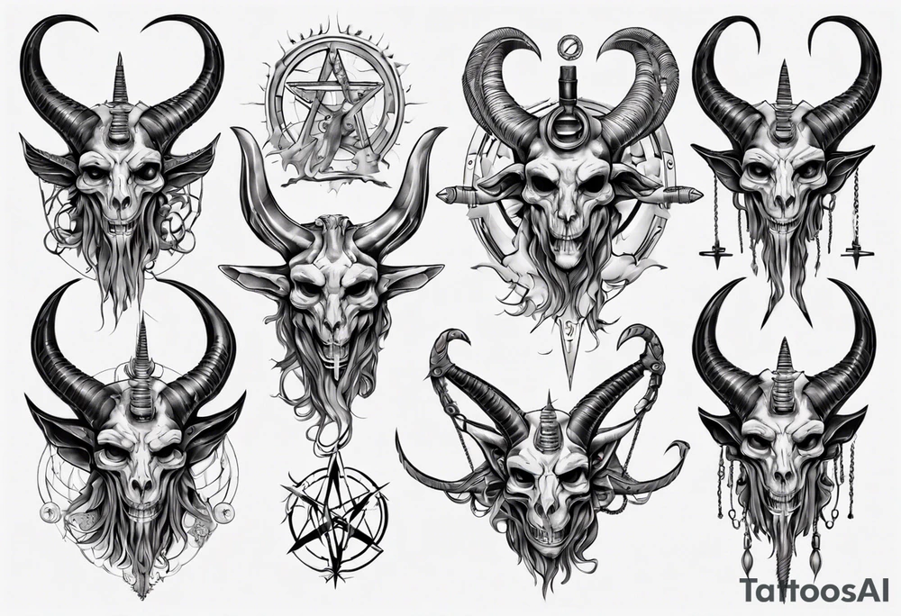 Baphomet tattoo idea