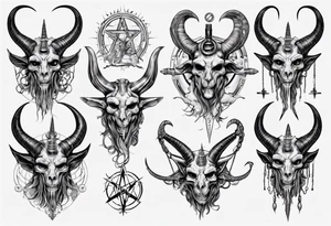 Baphomet tattoo idea