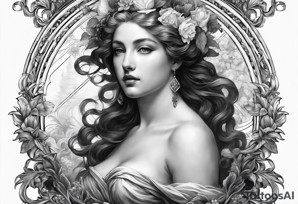 nemesis without flowers tattoo idea