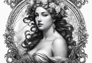 nemesis without flowers tattoo idea
