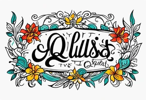 "Quisquis amat valeat, pereat quid nescit amare, bis tanto pereat quisquis amare vetat" tattoo idea