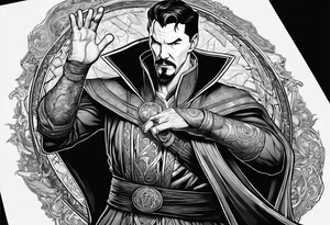 Dr. Strange and his powers tattoo idea