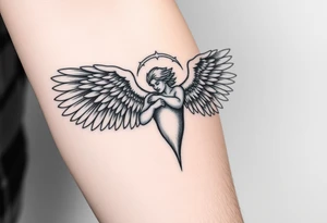 Archangel, seraphim, biblically accurate tattoo idea