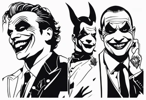 jokers hahahaha tattoo idea